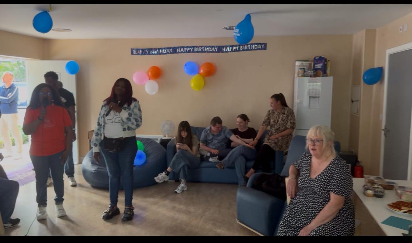 Care Home Music Outreach at Dimensions High Greave UK