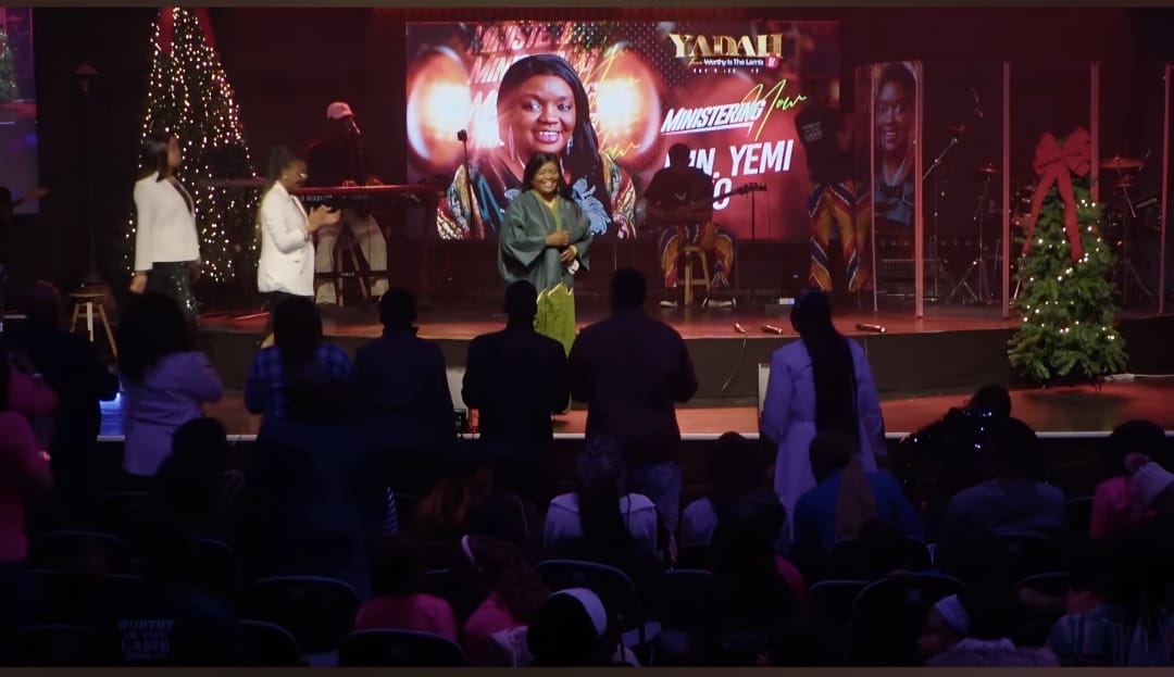 Ministering at Yadah Concert Sheffield, UK