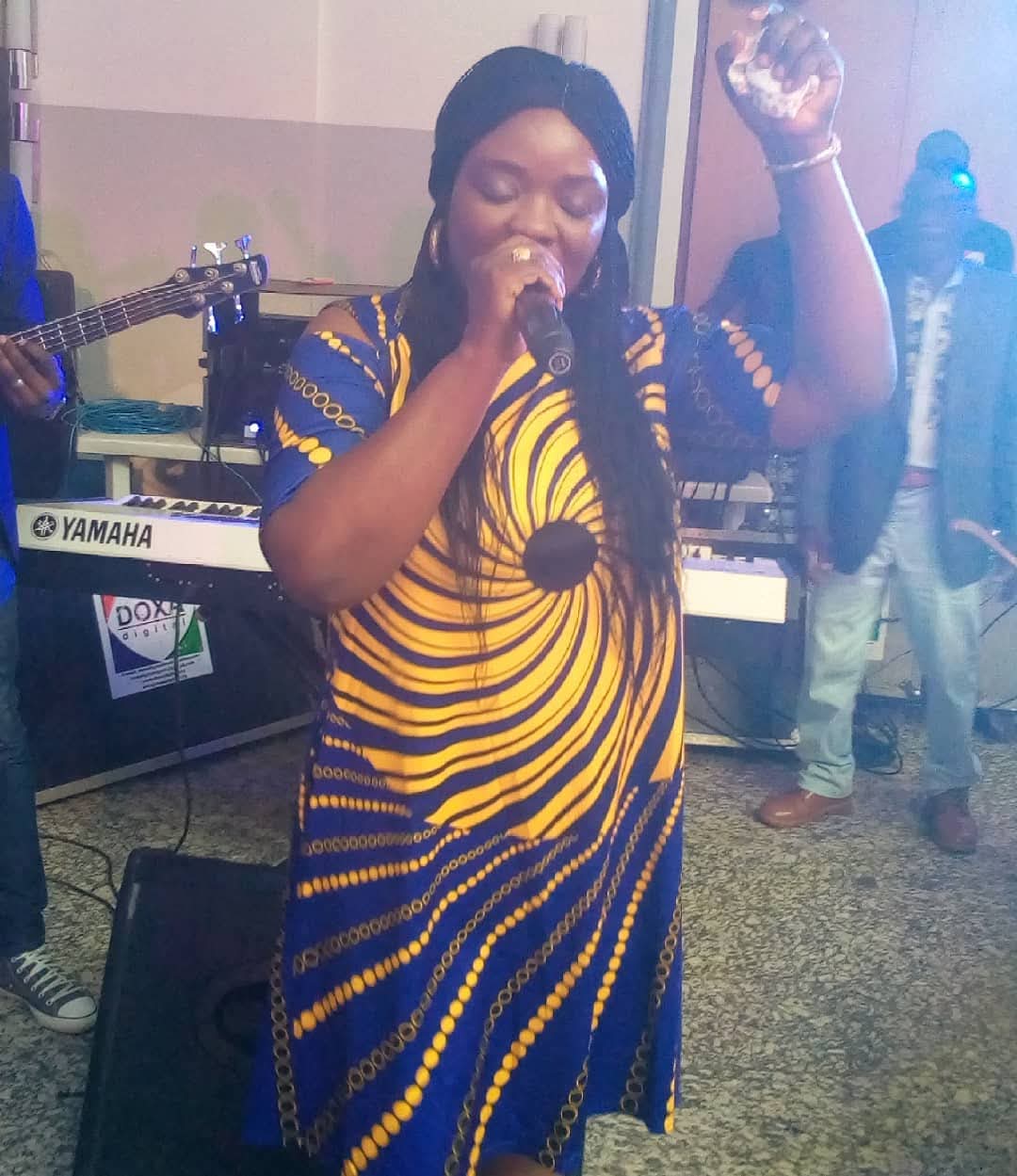 Singing at a Birthday Party in Abuja